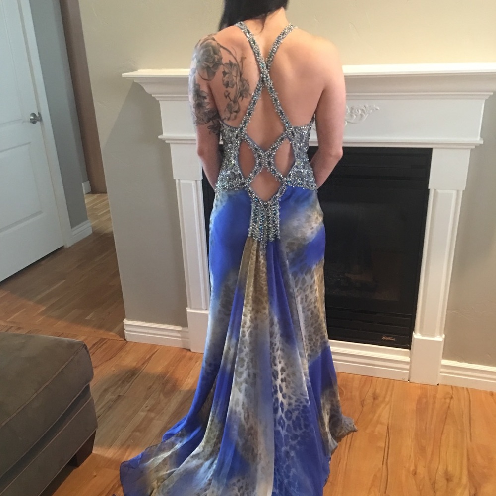 Beautiful formal prom dress